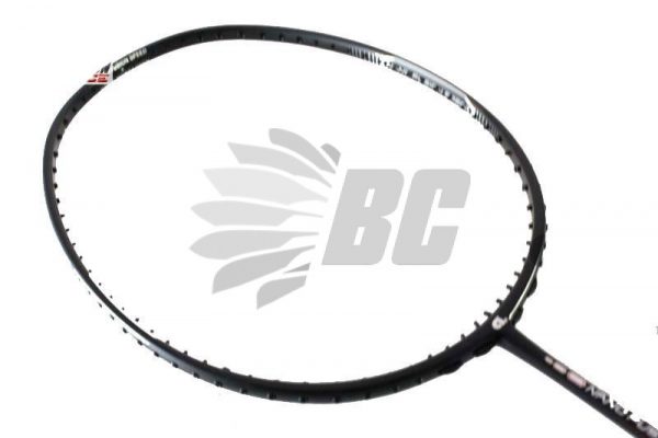 2 x APACS NANO FUSION SPEED 722 Black (6U) Badminton Racket Free